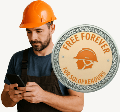 Free forever for solopreneurs (one-person businesses)