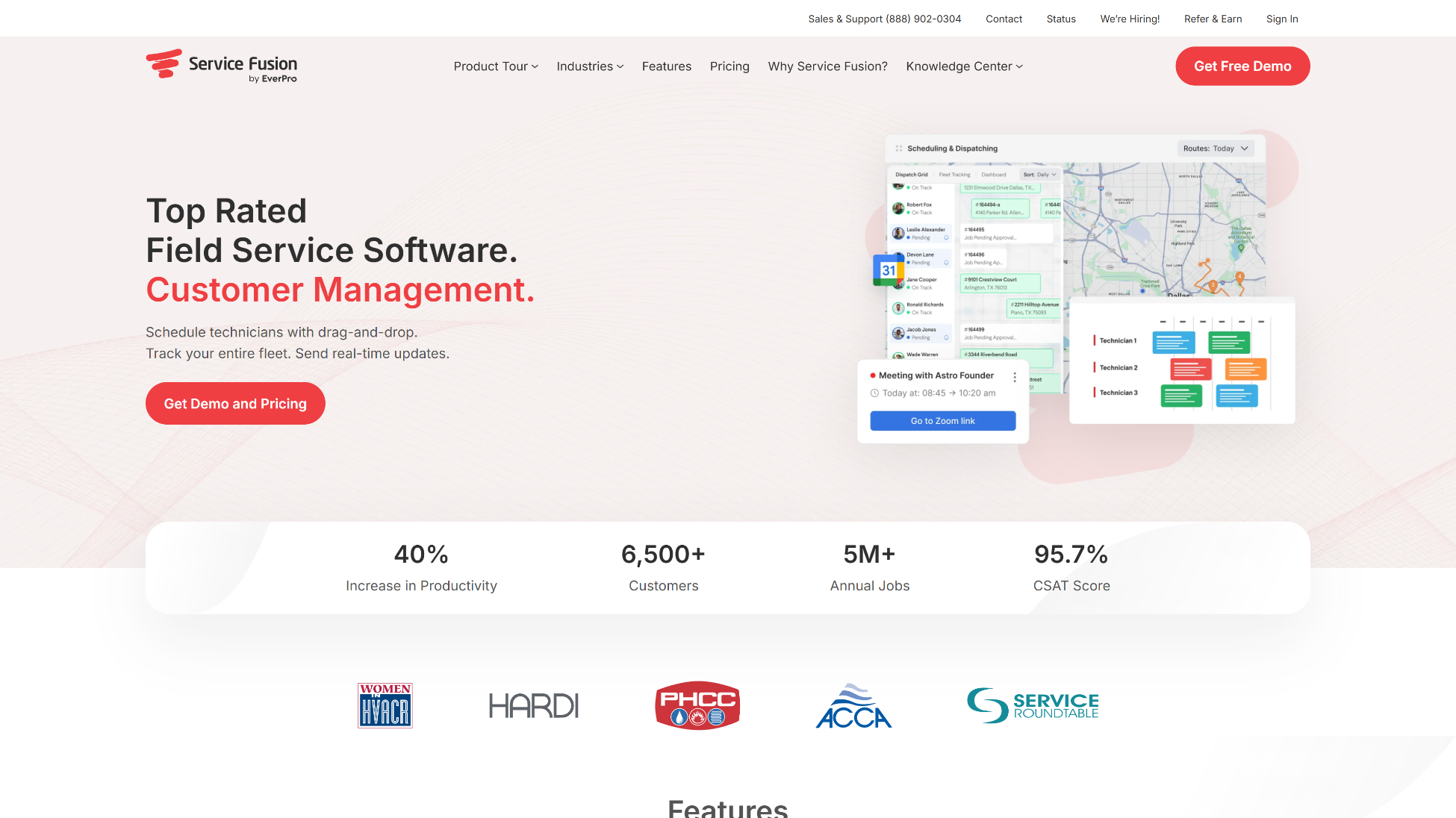 Service Fusion - Best Flat-Rate Pricing for Mid-Size Teams