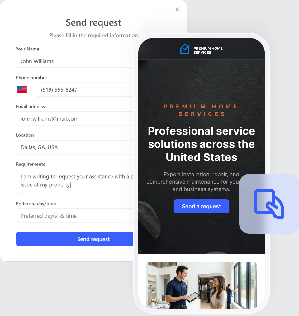 Free website for your plumbing business