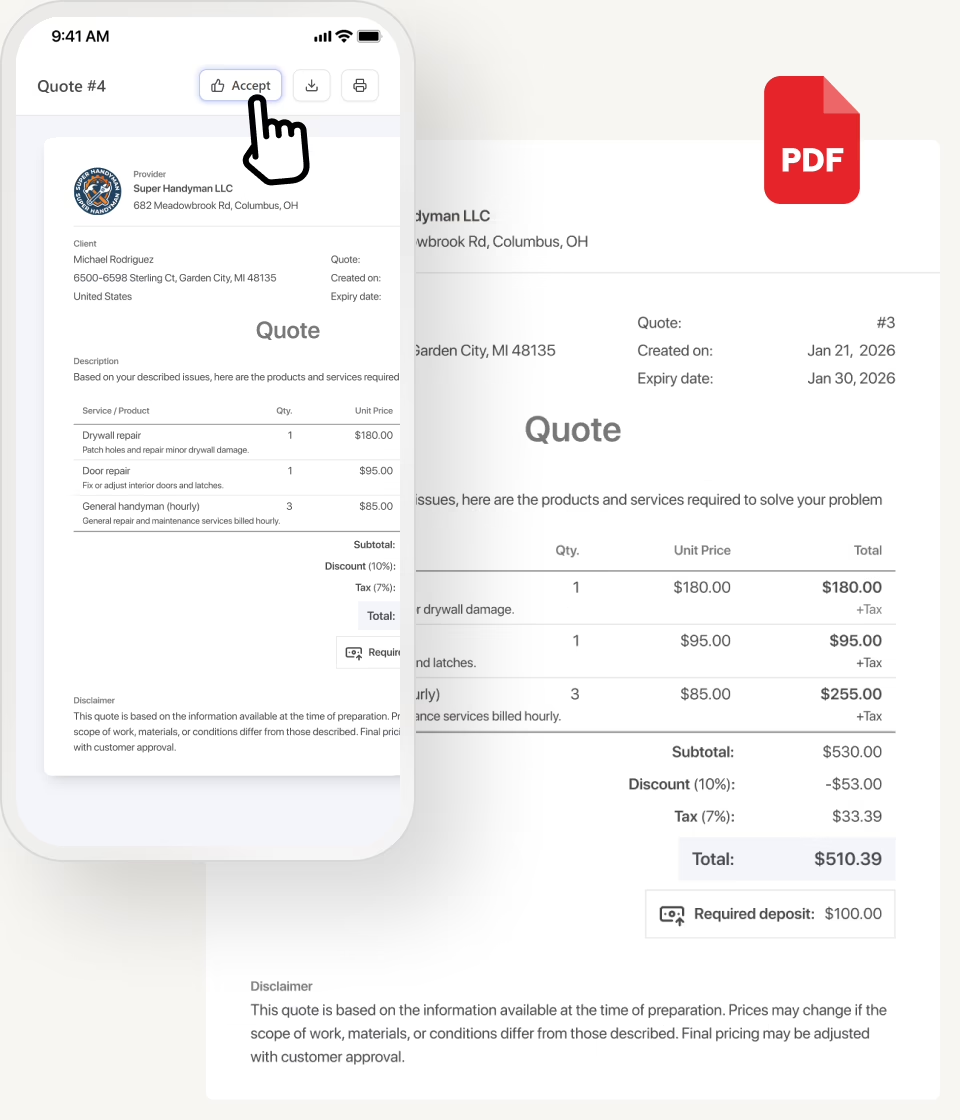 Win more handyman jobs with Quotes