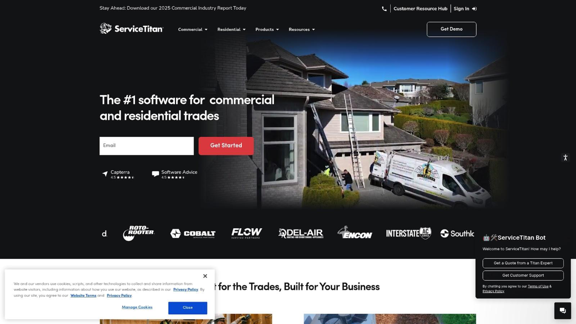 ServiceTitan - Best for Large Established Contractors ($2M+ Revenue)