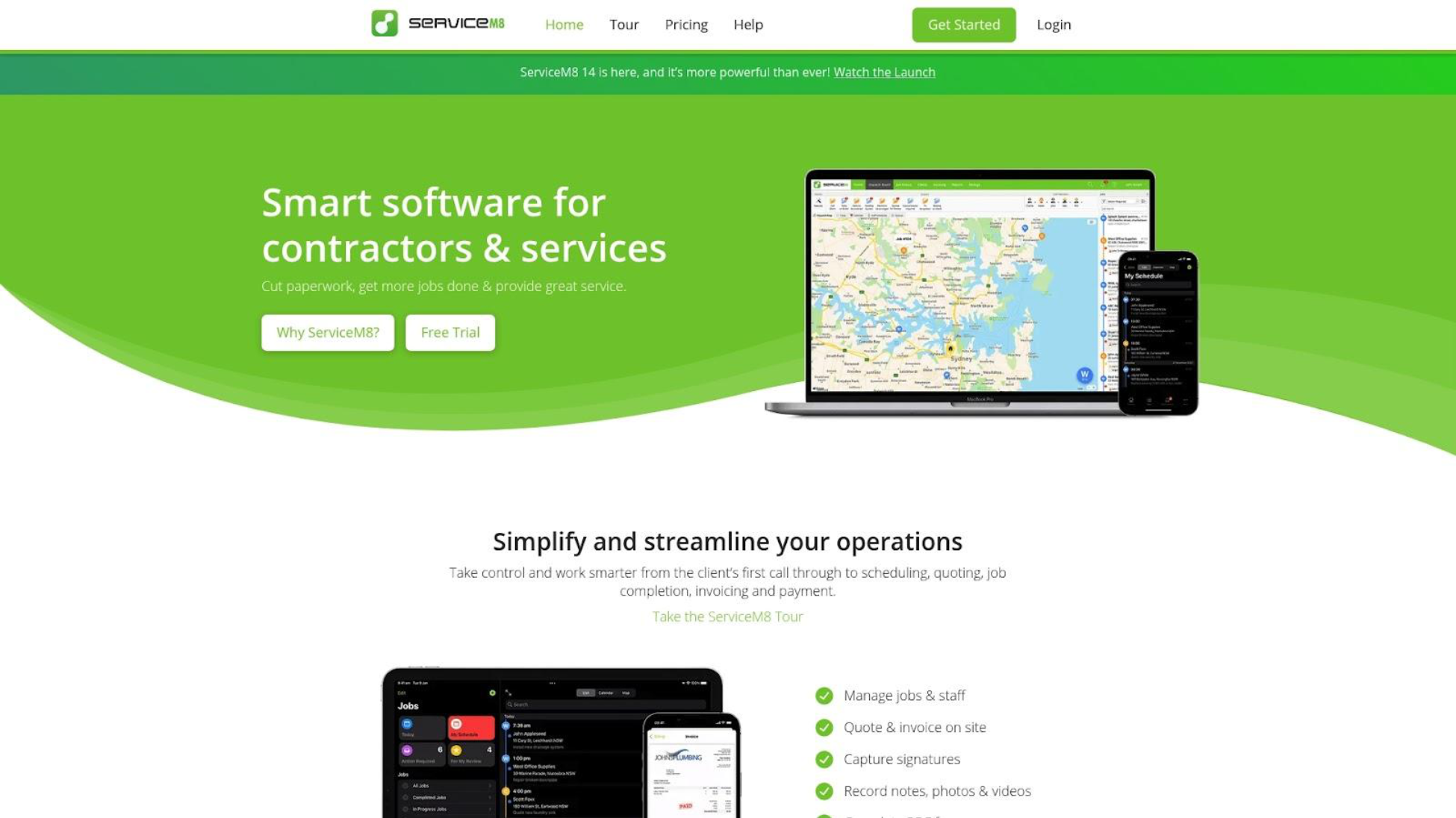 ServiceM8 - Best Affordable Option for Small Trade Businesses