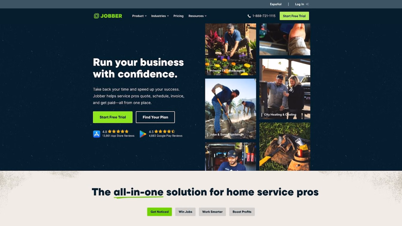 Jobber field service management platform