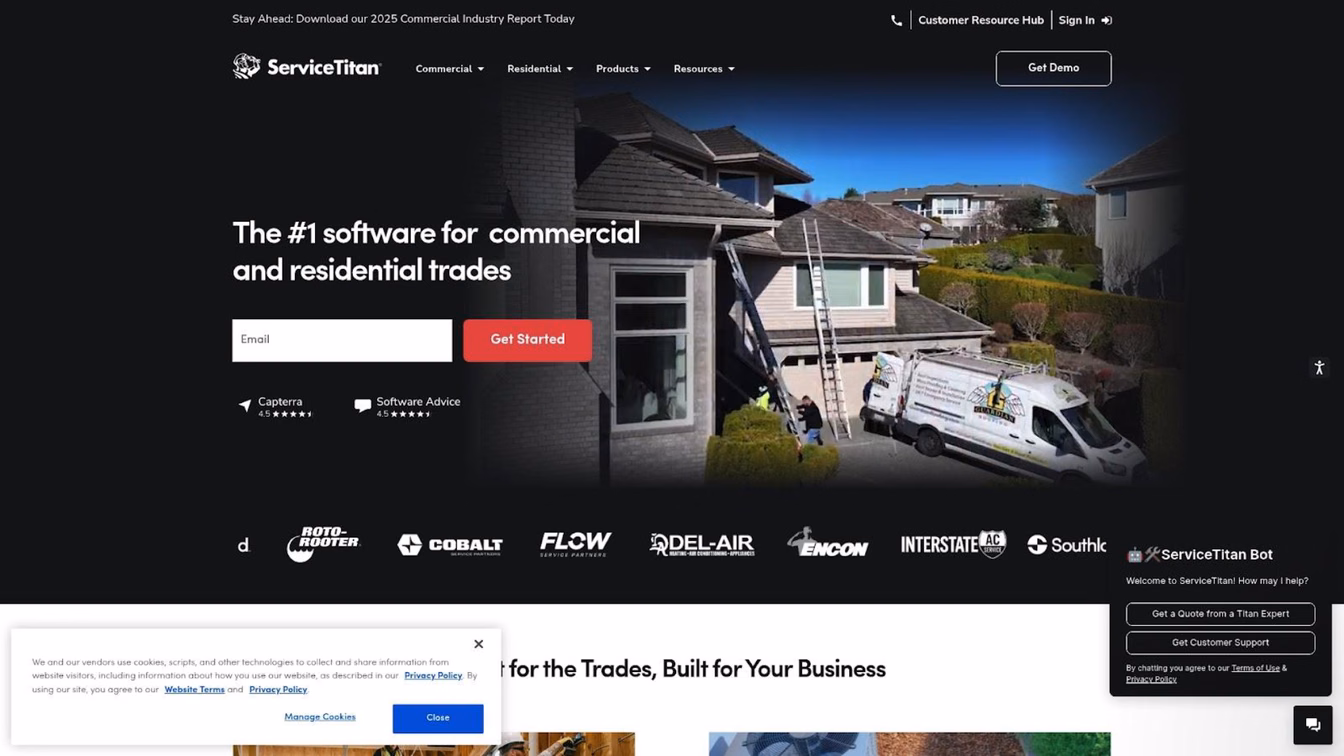ServiceTitan enterprise field service platform