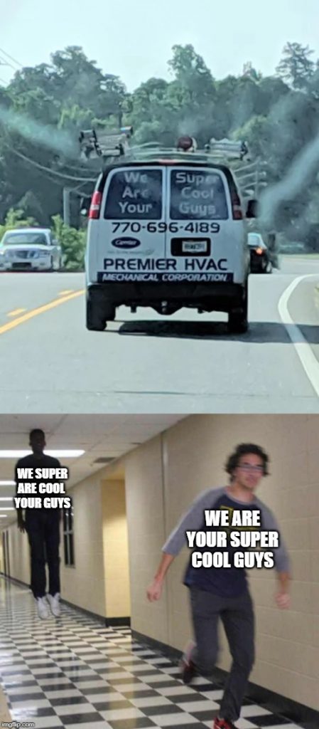 HVAC memes FieldVibe field service managements software