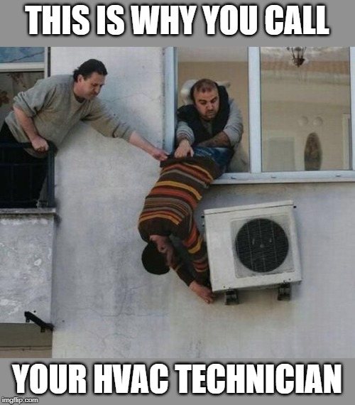 HVAC memes FieldVibe field service managements software