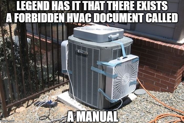 HVAC memes FieldVibe field service managements software