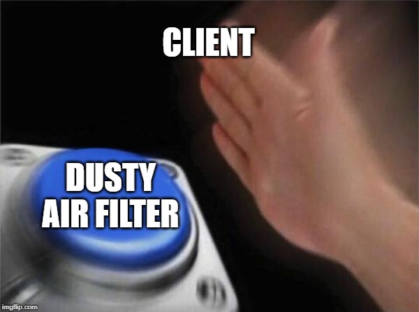 HVAC memes FieldVibe field service managements software