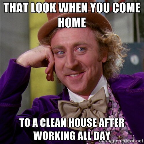 Cleaning memes FieldVibe field service management software