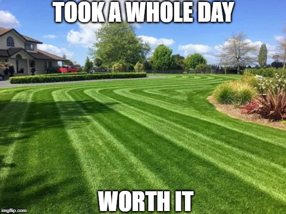 Lawn care memes FieldVibe field service management software