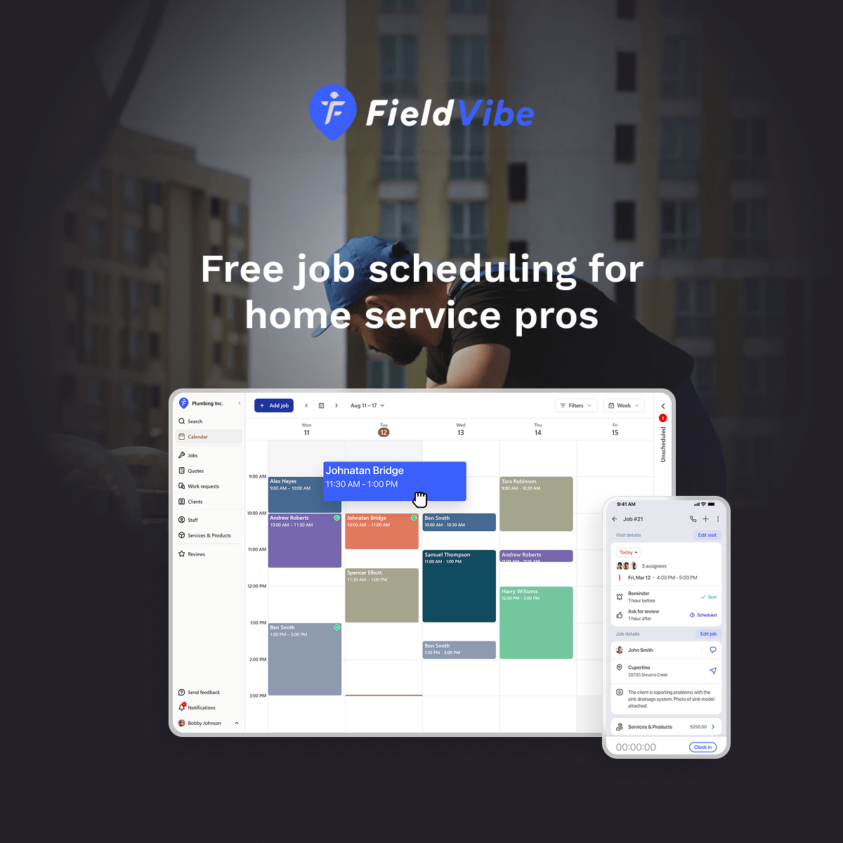 Field Service Payment Processing Software | FieldVibe